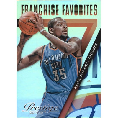 2014-15 Prestige Premium Franchise Favorites #21 Kevin Durant