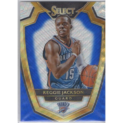 2014-15 Select Prizms Blue and Silver #104 Reggie Jackson PRE