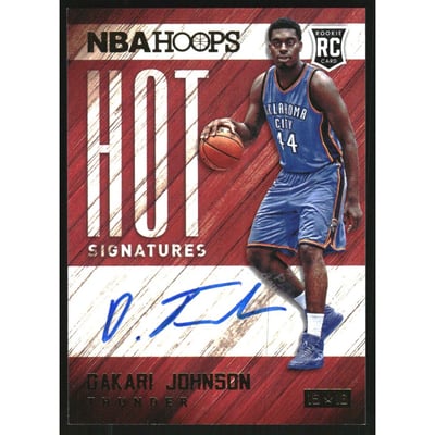 2015-16 Hoops Hot Signatures #92 Dakari Johnson