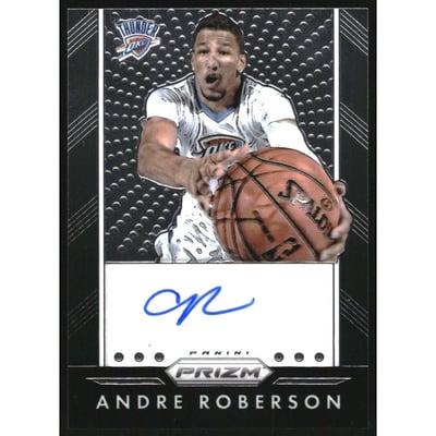 2015-16 Panini Prizm Autographs #22 Andre Roberson