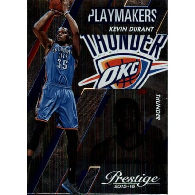 2015-16 Prestige Playmakers #20 Kevin Durant