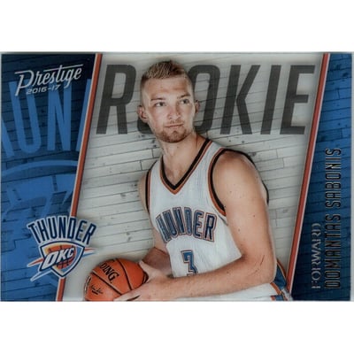 2016-17 Prestige Acetate Rookies #18 Domantas Sabonis