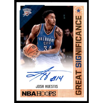 2017-18 Hoops Great SIGnificance Autographs #21 Josh Huestis
