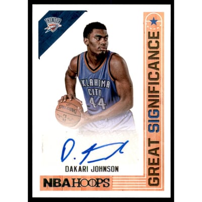 2017-18 Hoops Great SIGnificance Autographs #98 Dakari Johnson