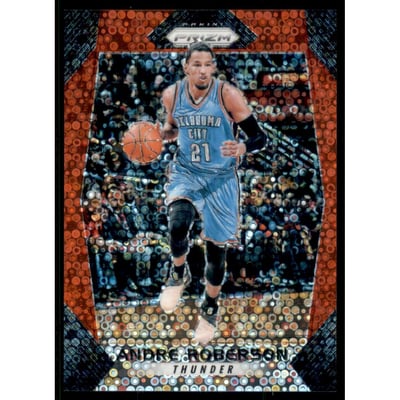 2017-18 Panini Prizm Prizms Fast Break Red #268 Andre Roberson