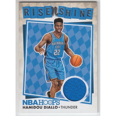 2018-19 Hoops Rise N Shine Memorabilia #40 Hamidou Diallo