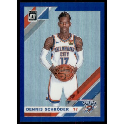 2019-20 Donruss Optic Blue #133 Dennis Schroder