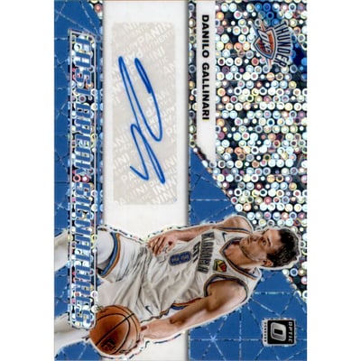 2019-20 Donruss Optic Fast Break Signatures #10 Danilo Gallinari