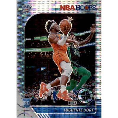2019-20 Hoops Premium Stock Prizms Pulsar #213 Luguentz Dort