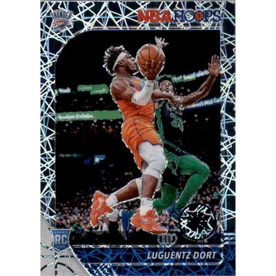 2019-20 Hoops Premium Stock Prizms Silver Laser #213 Luguentz Dort