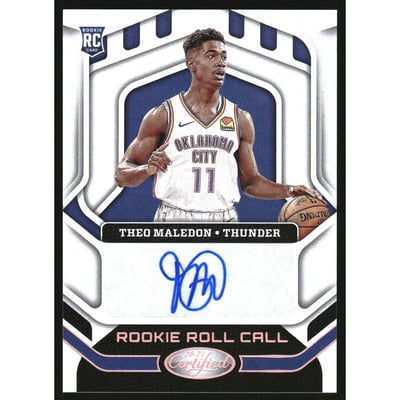 2020-21 Certified Rookie Roll Call #9 Theo Maledon