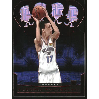2020-21 Crown Royale Asia Red #94 Aleksej Pokusevski