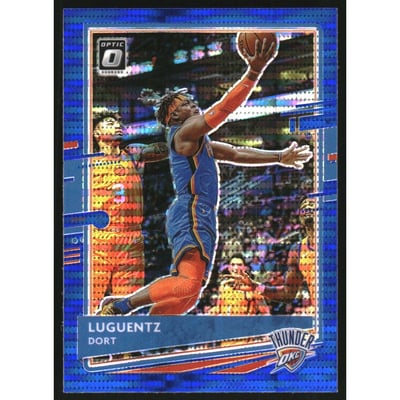 2020-21 Donruss Optic Blue Pulsar #94 Luguentz Dort