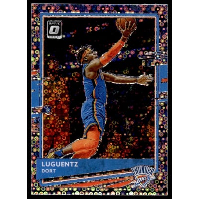 2020-21 Donruss Optic Fast Break Holo #94 Luguentz Dort