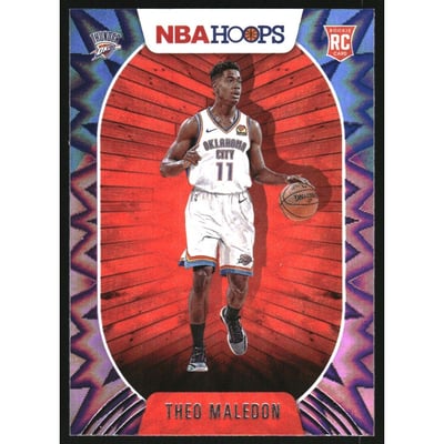 2020-21 Hoops Purple Explosion #230 Theo Maledon
