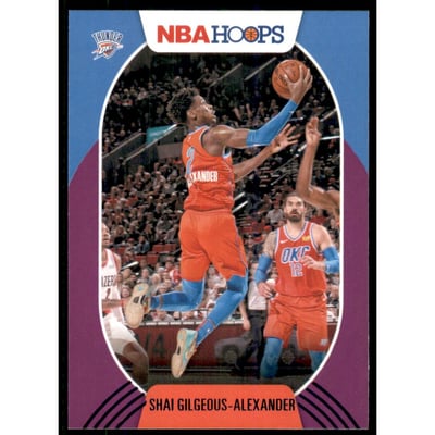 2020-21 Hoops Purple #134 Shai Gilgeous-Alexander