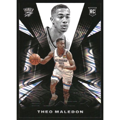 2020-21 Panini Black Silver #75 Theo Maledon