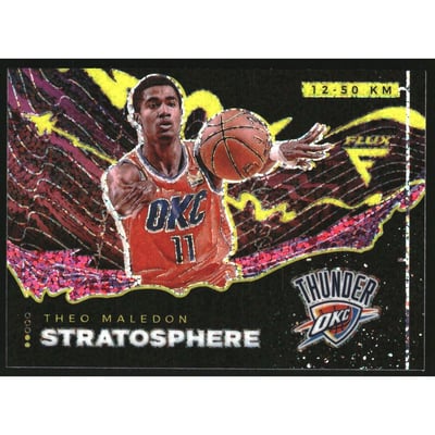 2020-21 Panini Flux Stratosphere #58 Theo Maledon