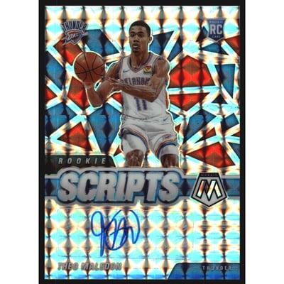 2020-21 Panini Mosaic Rookie Scripts #5 Theo Maledon