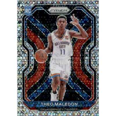 2020-21 Panini Prizm Prizms Fast Break #289 Theo Maledon