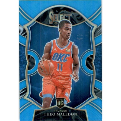 2020-21 Select Prizms Light Blue #94 Theo Maledon