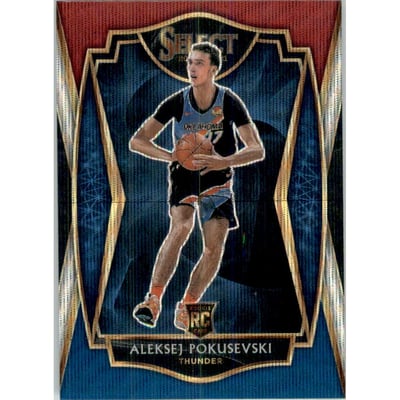 2020-21 Select Prizms Tri-Color #176 Aleksej Pokusevski