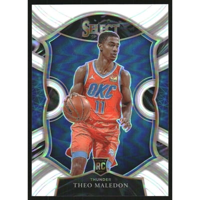 2020-21 Select Prizms White #94 Theo Maledon