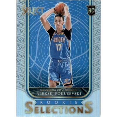 2020-21 Select Rookie Selections Prizms Silver #21 Aleksej Pokusevski
