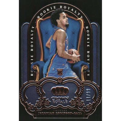 2021-22 Crown Royale Rookie Royalty #19 Jeremiah Robinson-Earl