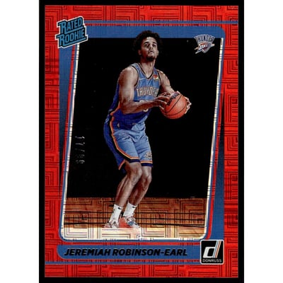 2021-22 Donruss Choice Red #220 Jeremiah Robinson-Earl RR