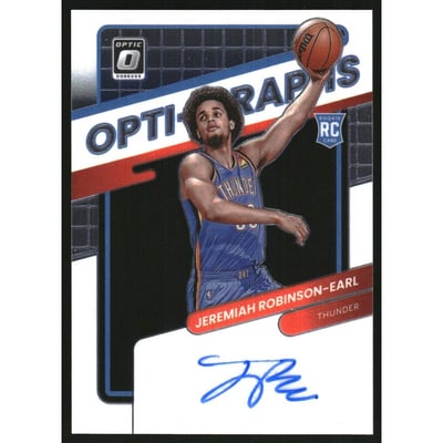 2021-22 Donruss Optic Opti-Graphs #83 Jeremiah Robinson-Earl/99
