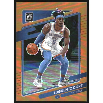 2021-22 Donruss Optic Orange #78 Luguentz Dort
