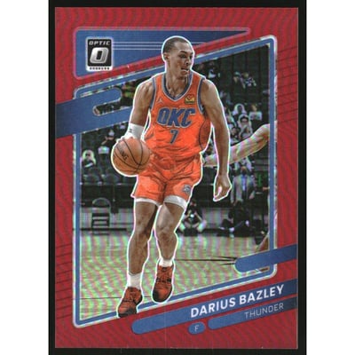 2021-22 Donruss Optic Red #27 Darius Bazley