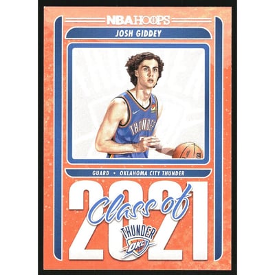 2021-22 Hoops Class of 2021 Winter #16 Josh Giddey