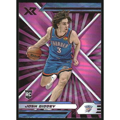 2021-22 Panini Chronicles Pink #383 Josh Giddey/XR