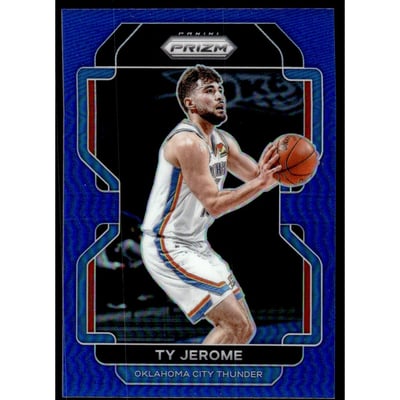 2021-22 Panini Prizm Prizms Blue #214 Ty Jerome