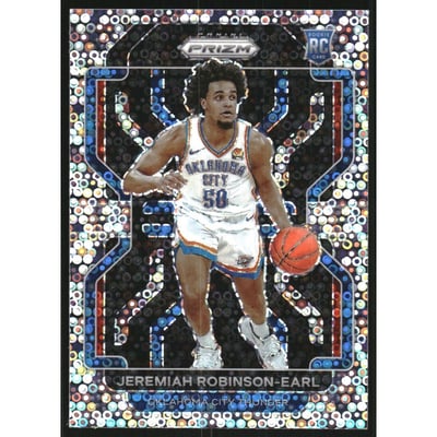 2021-22 Panini Prizm Prizms Fast Break #319 Jeremiah Robinson-Earl