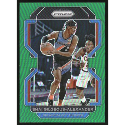 2021-22 Panini Prizm Prizms Green #238 Shai Gilgeous-Alexander