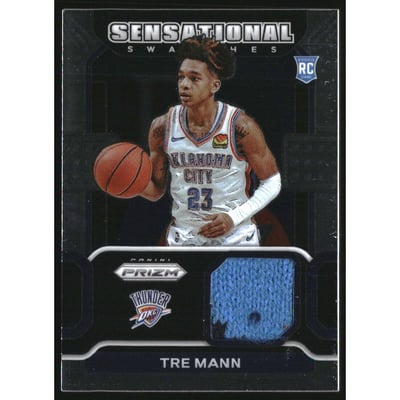 2021-22 Panini Prizm Sensational Swatches #78 Tre Mann