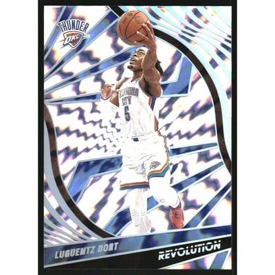 2021-22 Panini Revolution Asia Holo Silver #82 Luguentz Dort