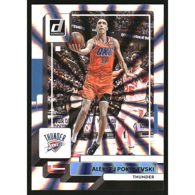 2022-23 Donruss Holo Laser #105 Aleksej Pokusevski