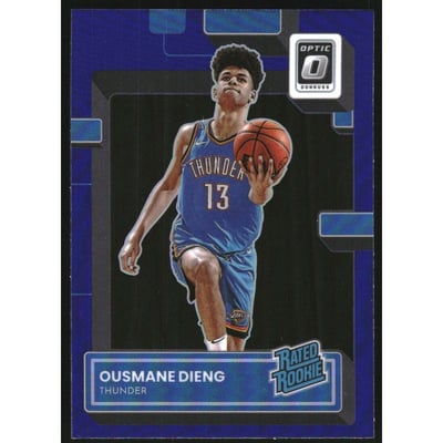 2022-23 Donruss Optic Purple #220 Ousmane Dieng RR