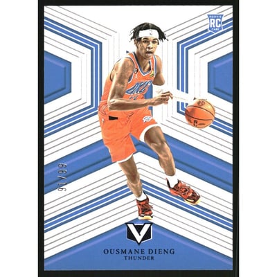 2022-23 Panini Chronicles Blue #184 Ousmane Dieng/Vertex