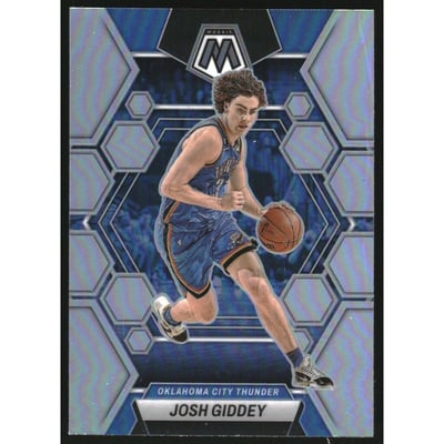 2022-23 Panini Mosaic Silver #129 Josh Giddey