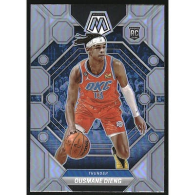 2022-23 Panini Mosaic Silver #206 Ousmane Dieng