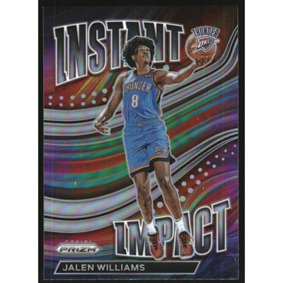 2022-23 Panini Prizm Instant Impact Prizms Silver #11 Jalen Williams
