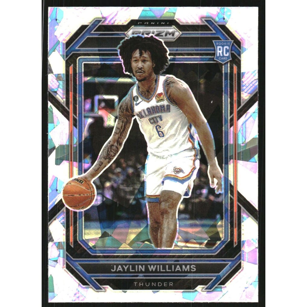 2022-23 Panini Prizm Prizms Ice #247 Jaylin Williams
