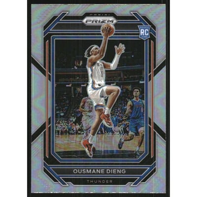 2022-23 Panini Prizm Prizms Silver #224 Ousmane Dieng