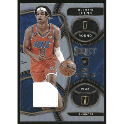2022-23 Select Draft Selections Memorabilia #12 Ousmane Dieng