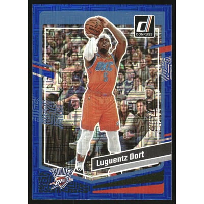 2023-24 Donruss Choice Blue #85 Luguentz Dort